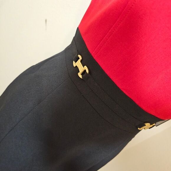 NWT  Talbots Multi-Color Sleeveless Sheath Dress Size 4 - Picture 3 of 6